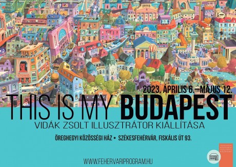 Május 12-ig látható Vidák Zsolt illusztrátor kiállítása az Öreghegyi Közösségi Házban
